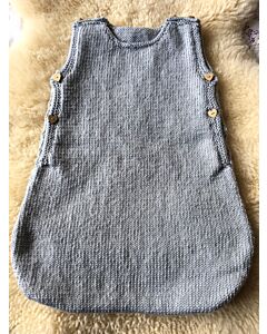 Baby Sleeping Bag Knitting Pattern by Sarah Murray in WoolBox Imagine Lullaby