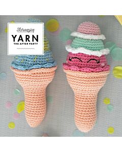 Scheepjes Yarn The After Party No56 Ice Cream Rattle Crochet Pattern Kit