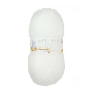 James C Brett Baby 3 Ply Optic White 100g