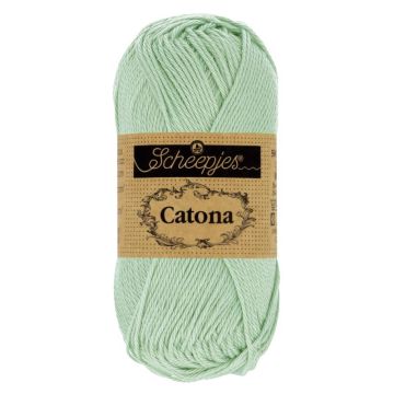 Scheepjes Catona 4ply 402 Silver Green 25g