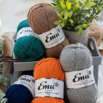 Emu Classic Aran Yarn 100 grm Ball