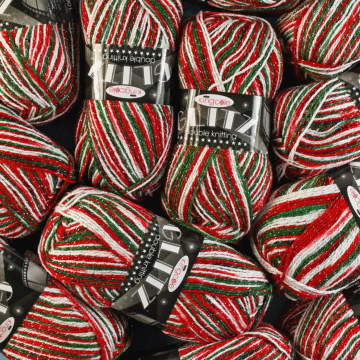 King Cole Christmas Glitz DK Value Pack - 10 x 100g Balls