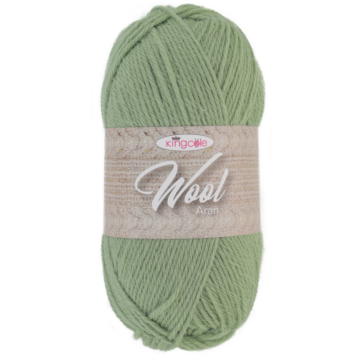 King Cole Wool Aran Yarn - 100 grm Ball