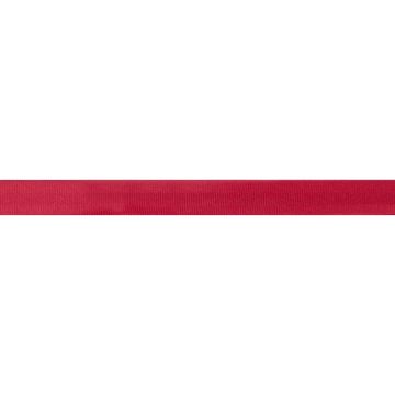 Card of Satin Bias Binding Red 15mm x 2mt