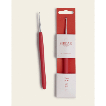 Sirdar Soft Aluminium Crochet Hooks - 14 Sizes (2.00mm - 10.00mm)