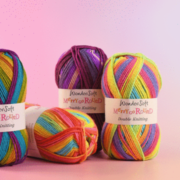 Stylecraft Wondersoft Merry Go Round DK Yarn 100 grm Ball