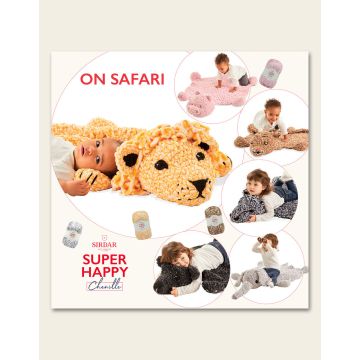 Sirdar Super Happy Chenille On Safari Pattern Book551  