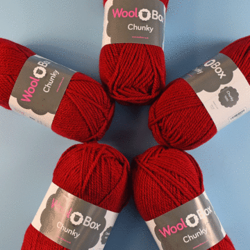 WoolBox Chunky Value Pack - 5 x 100g Balls