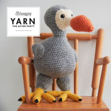 Scheepjes Yarn The After Party No64 Finn the Dodo Crochet Pattern Kit